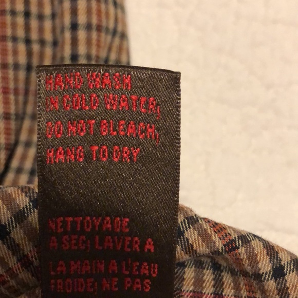 Danier cropped pants. Size 6. Brown based check pattern. - Picture 8 of 9